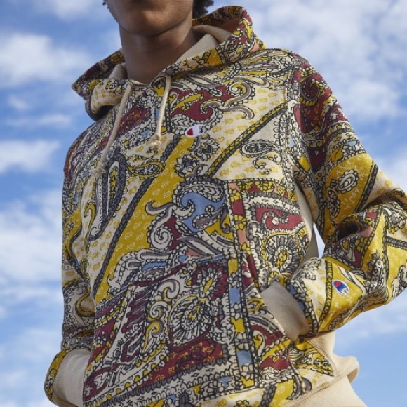 champion paisley hoodie